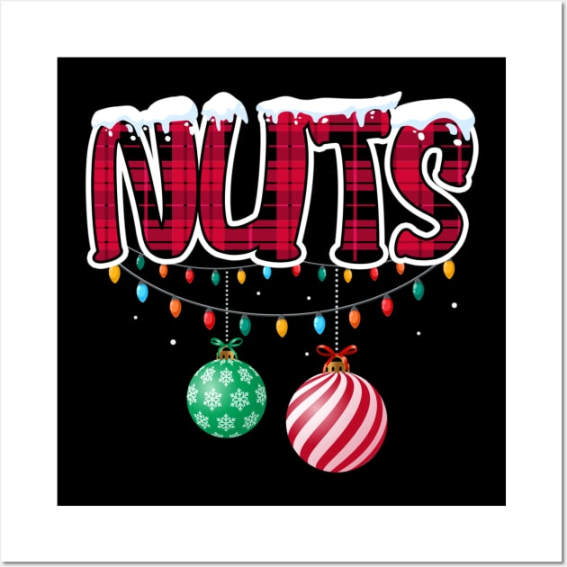 Chest Nuts Christmas Matching Couple Chestnuts Wall Art by fenektuserslda